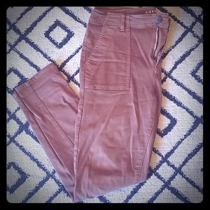 American Eagle Rust color leggings 14R